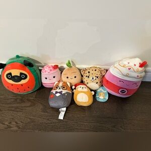 Squishmallows Lot of 7